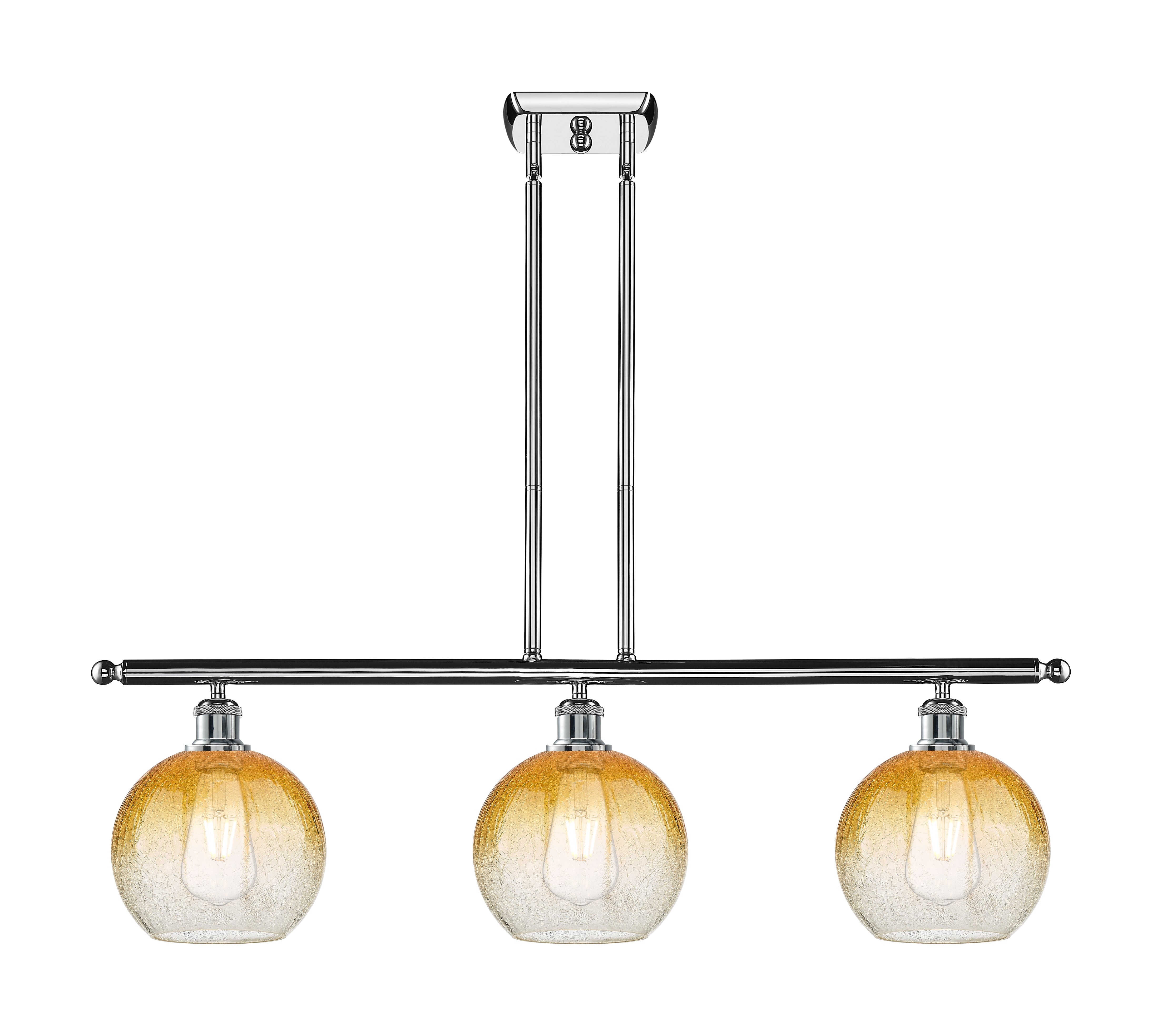 Ballston Island Light Cast Brass Finish