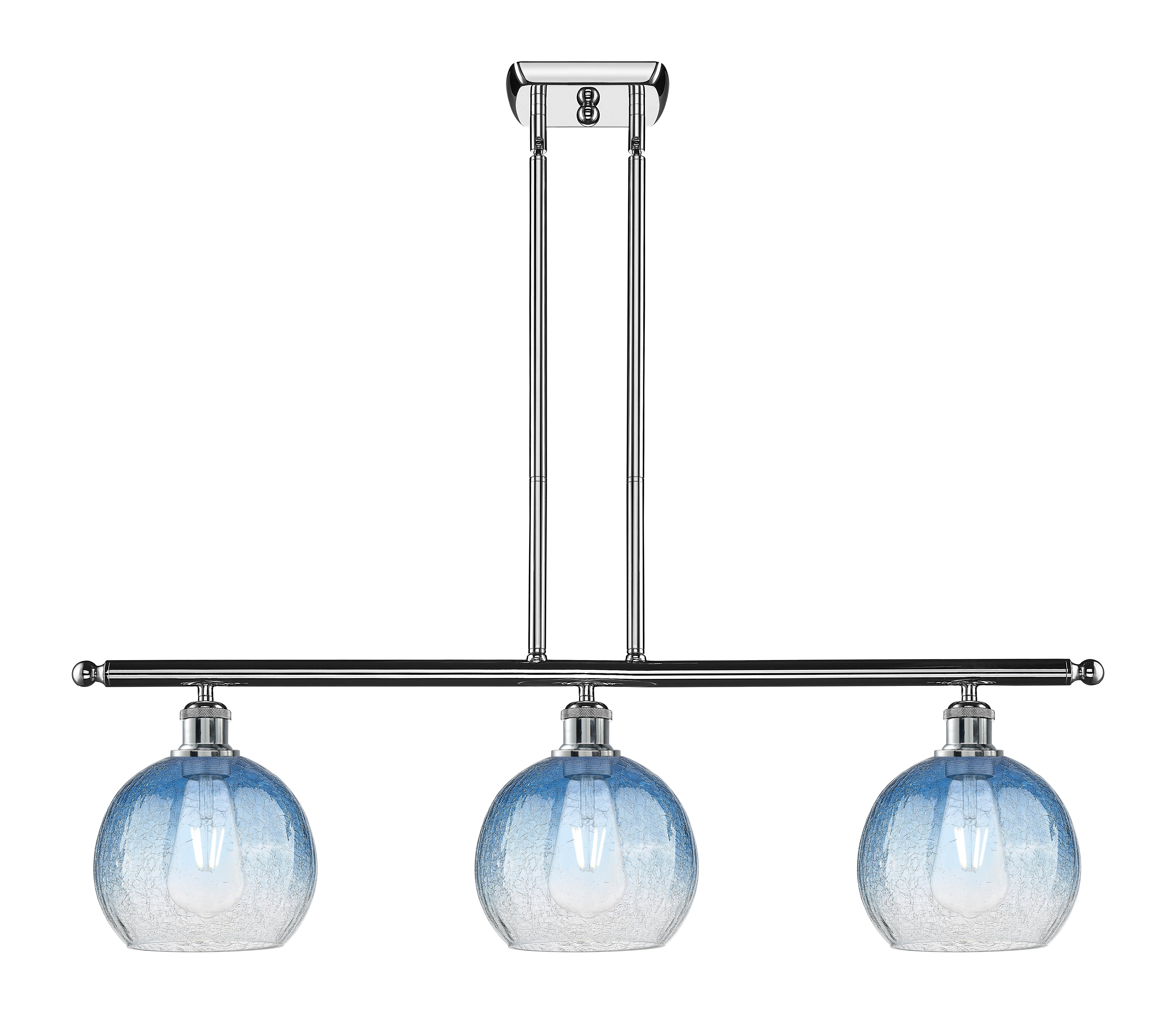 Ballston Island Light Cast Brass Finish