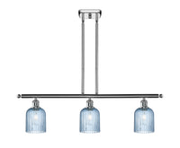 Bridal Veil 36-Inch 3-Light Stem-Hung Island Light 5-Inch Shade
