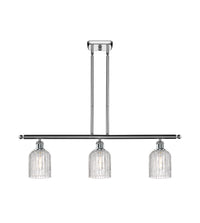 Bridal Veil 36-Inch 3-Light Stem-Hung Island Light 5-Inch Shade