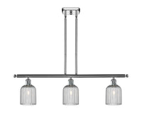 Bridal Veil 36-Inch 3-Light Stem-Hung Island Light 5-Inch Shade