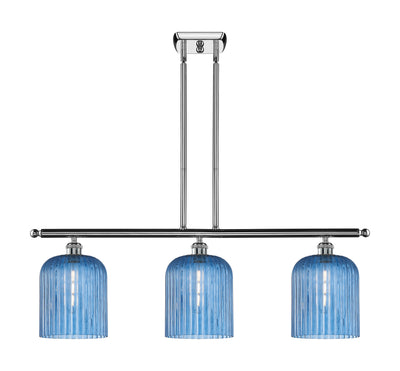 Ballston Island Light Cast Brass Steel Glass