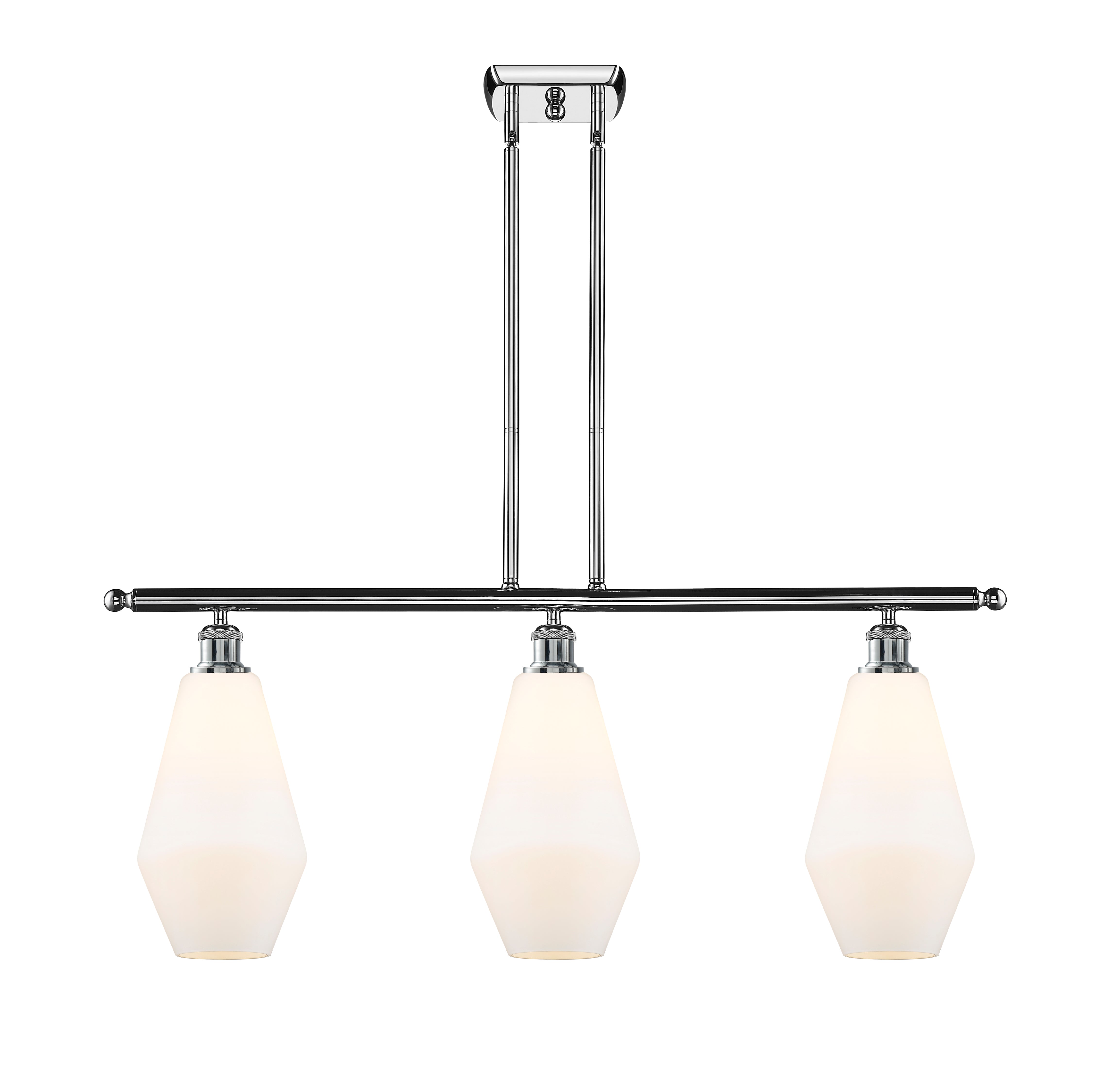 Ballston Island Light Cast Brass Finish