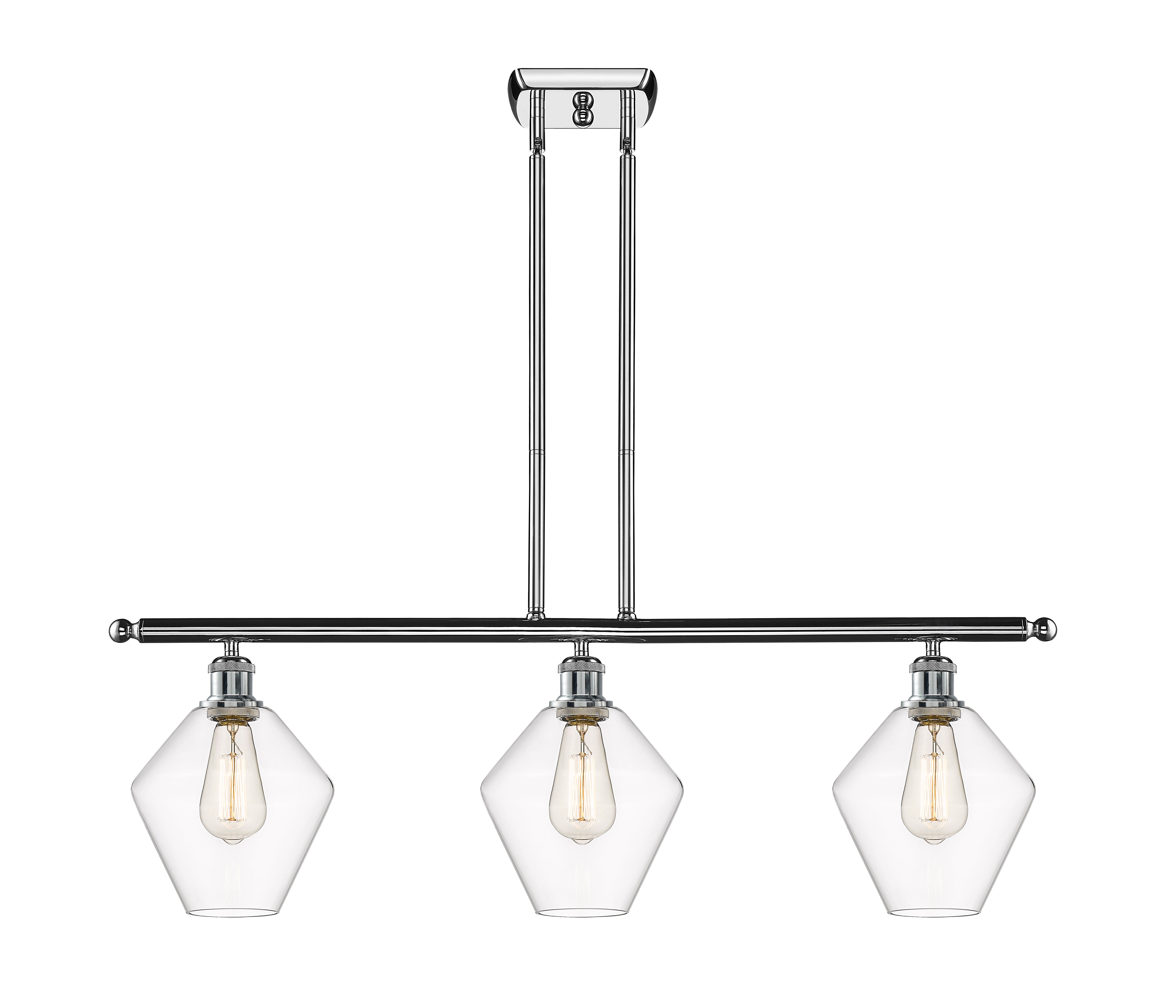 Ballston Island Light Cast Brass Finish