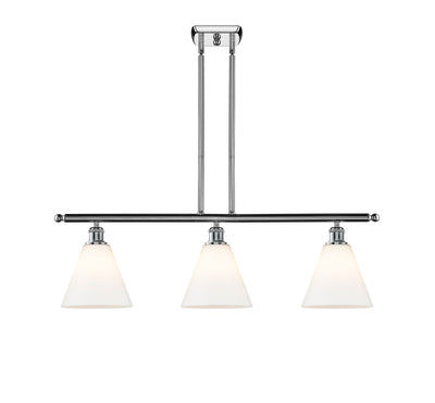 Ballston Island Light Cast Brass Steel Glass