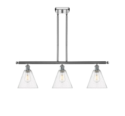 Ballston Island Light Cast Brass Steel Glass