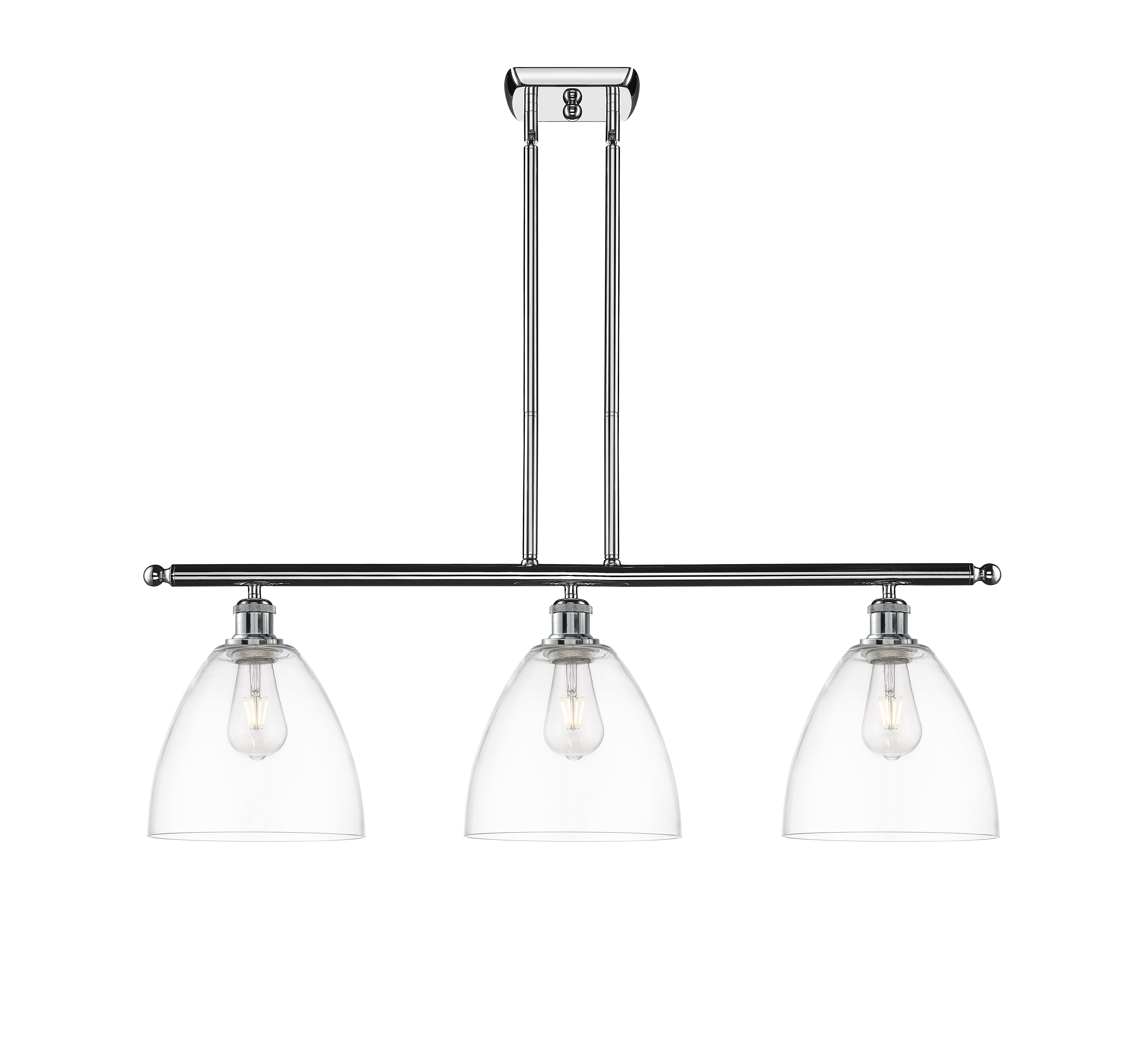 Ballston Island Light Cast Brass Finish