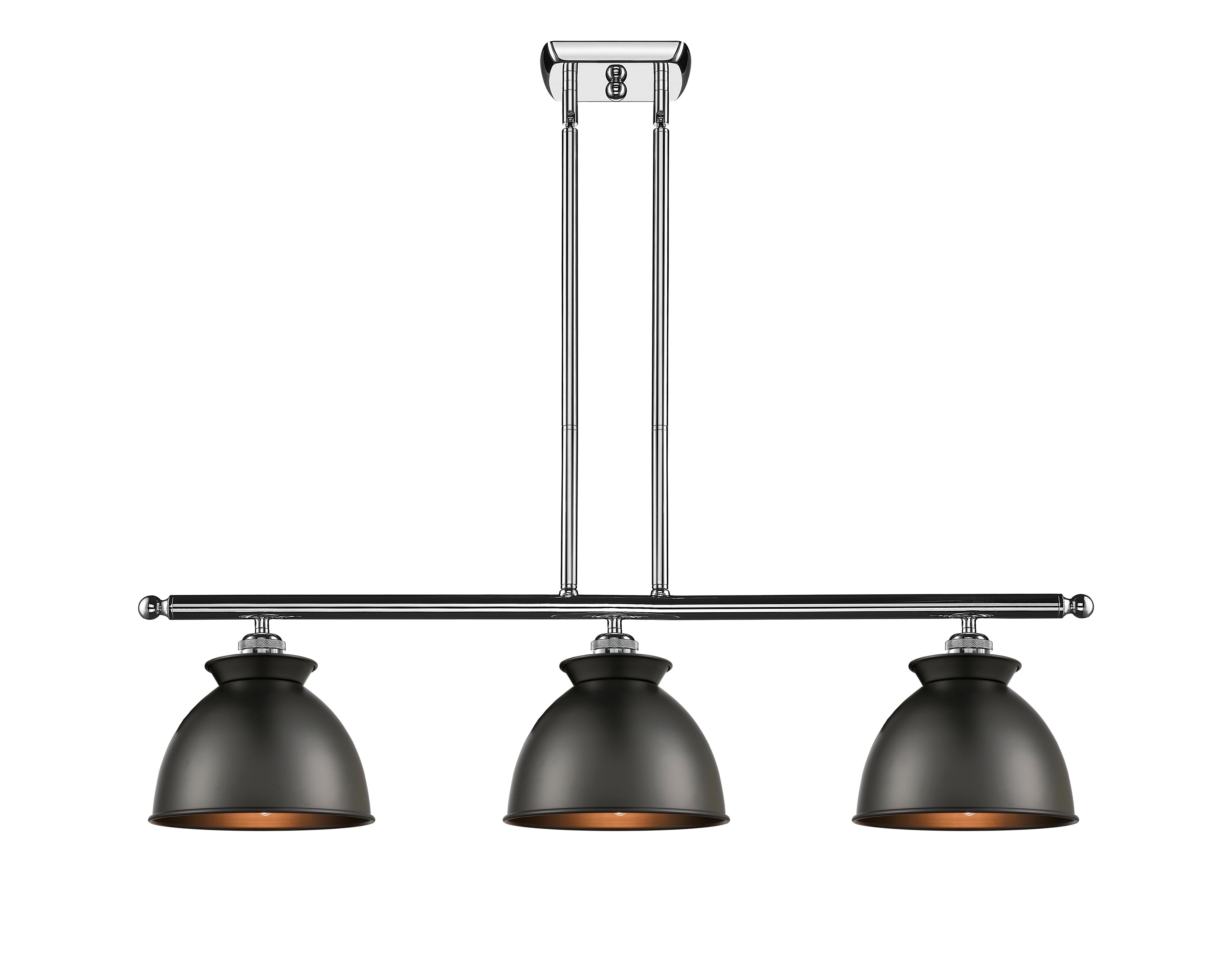 Ballston Island Light Cast Brass Finish