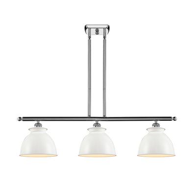 Ballston Island Light Cast Brass Finish