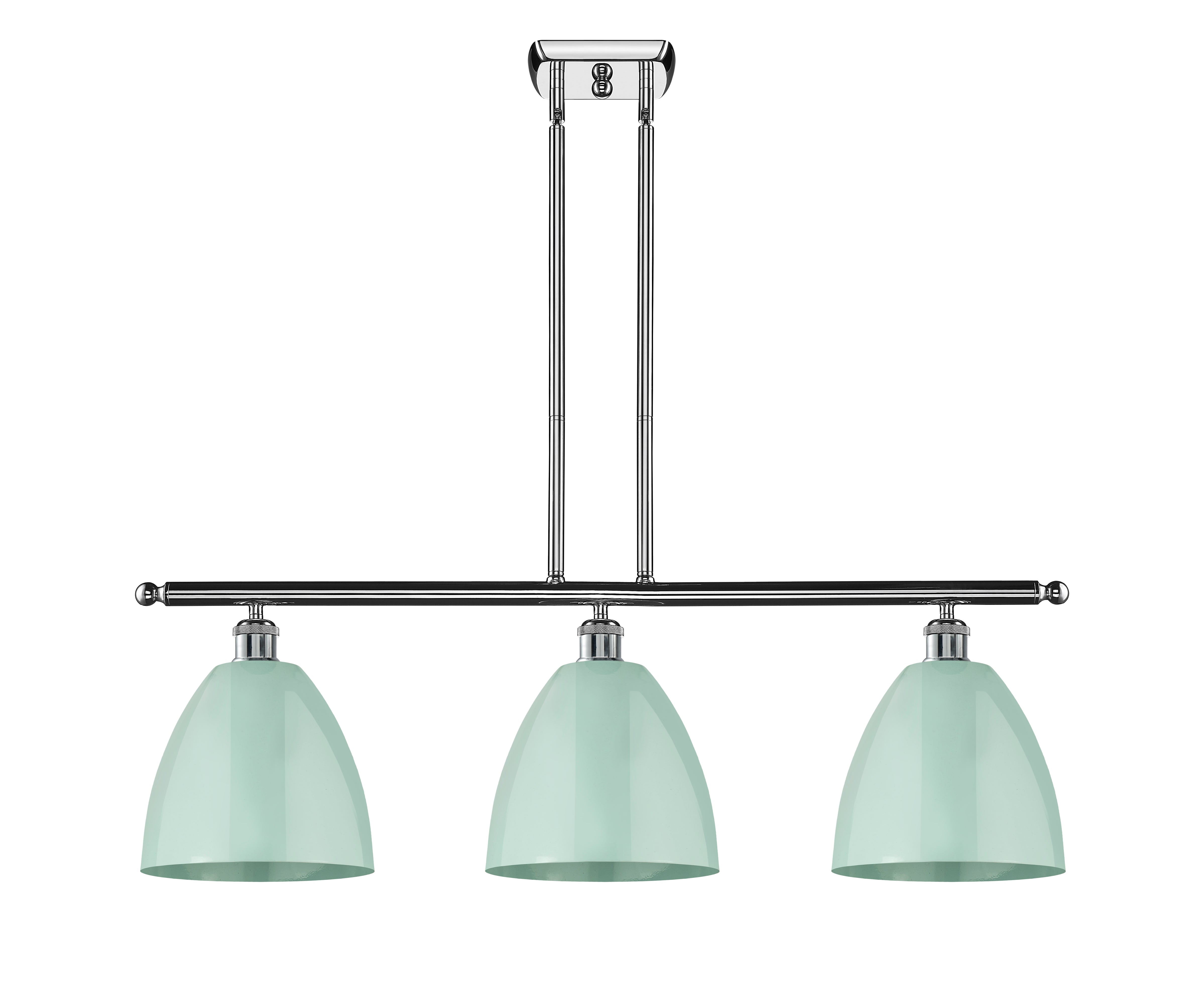 Ballston Island Light Cast Brass Dimmable