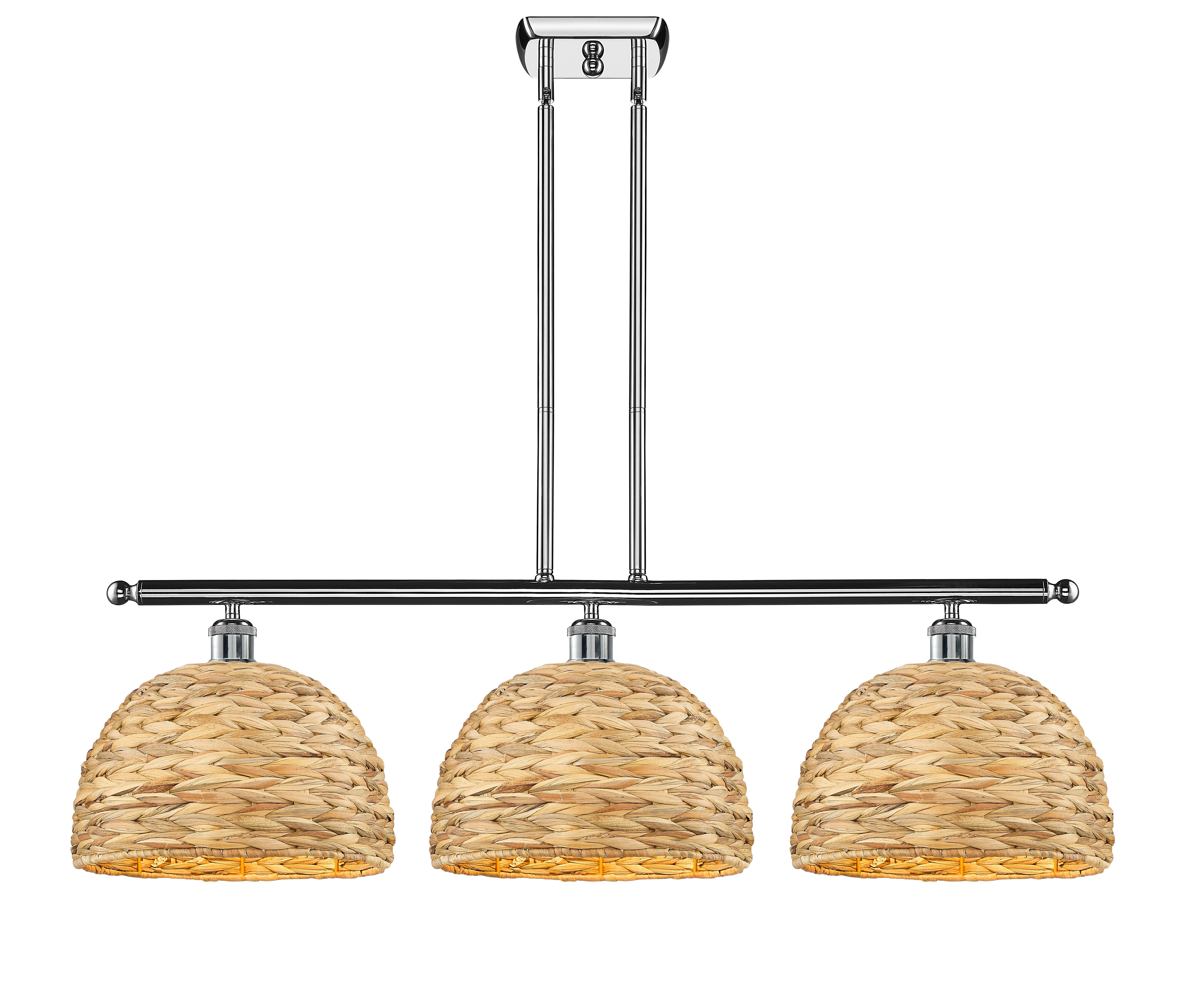 Ballston Island Light Cast Brass Woven