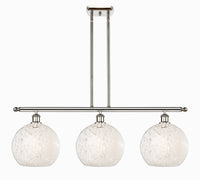37-Inch 3-Light Stem-Hung Island Light 12.25-Inch High Sloped-Ceiling Compatible