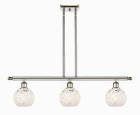 36-Inch 3-Light Stem-Hung Island Light 8.5-Inch High Sloped-Ceiling Compatible