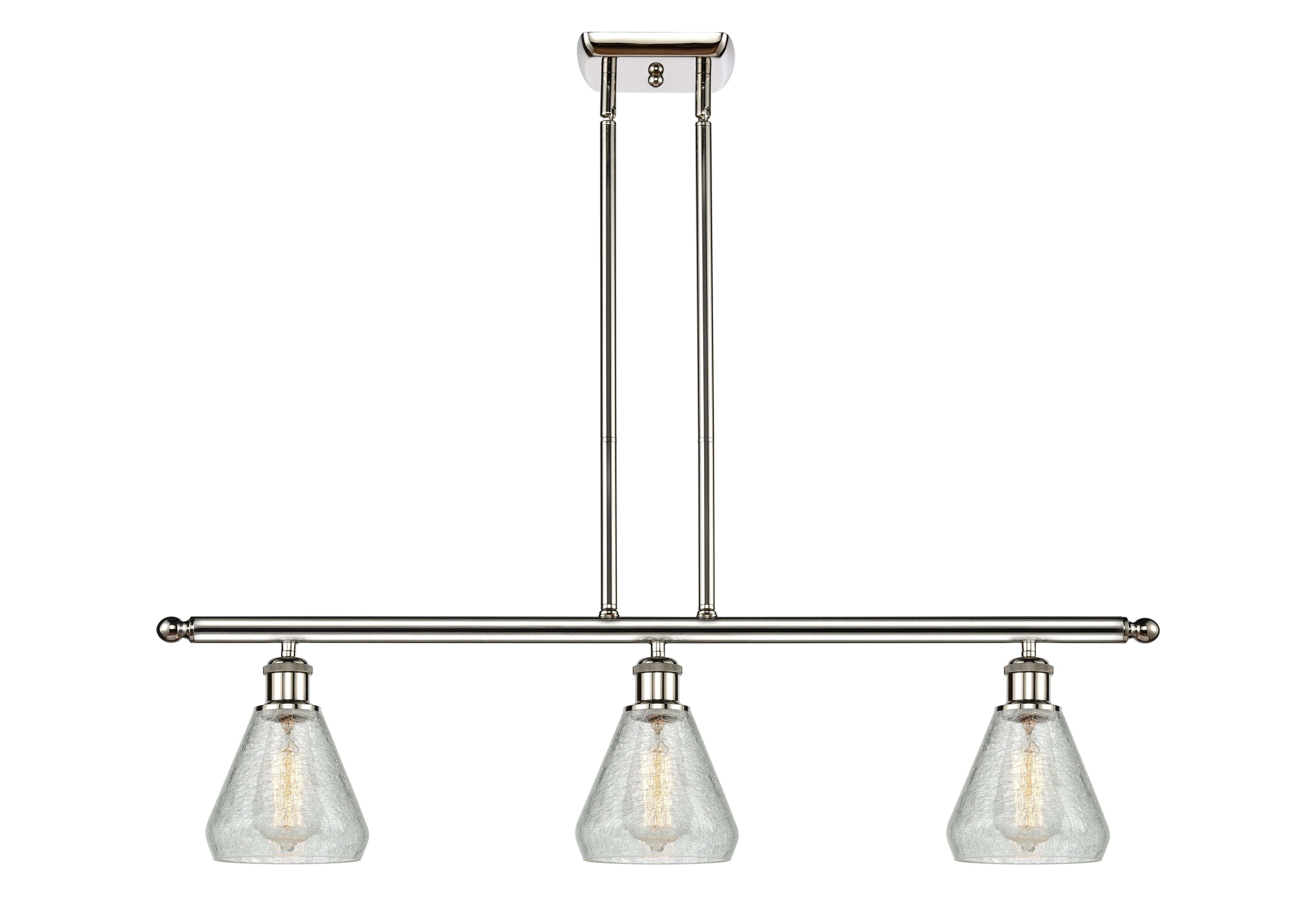Ballston Island Light Cast Brass Finish