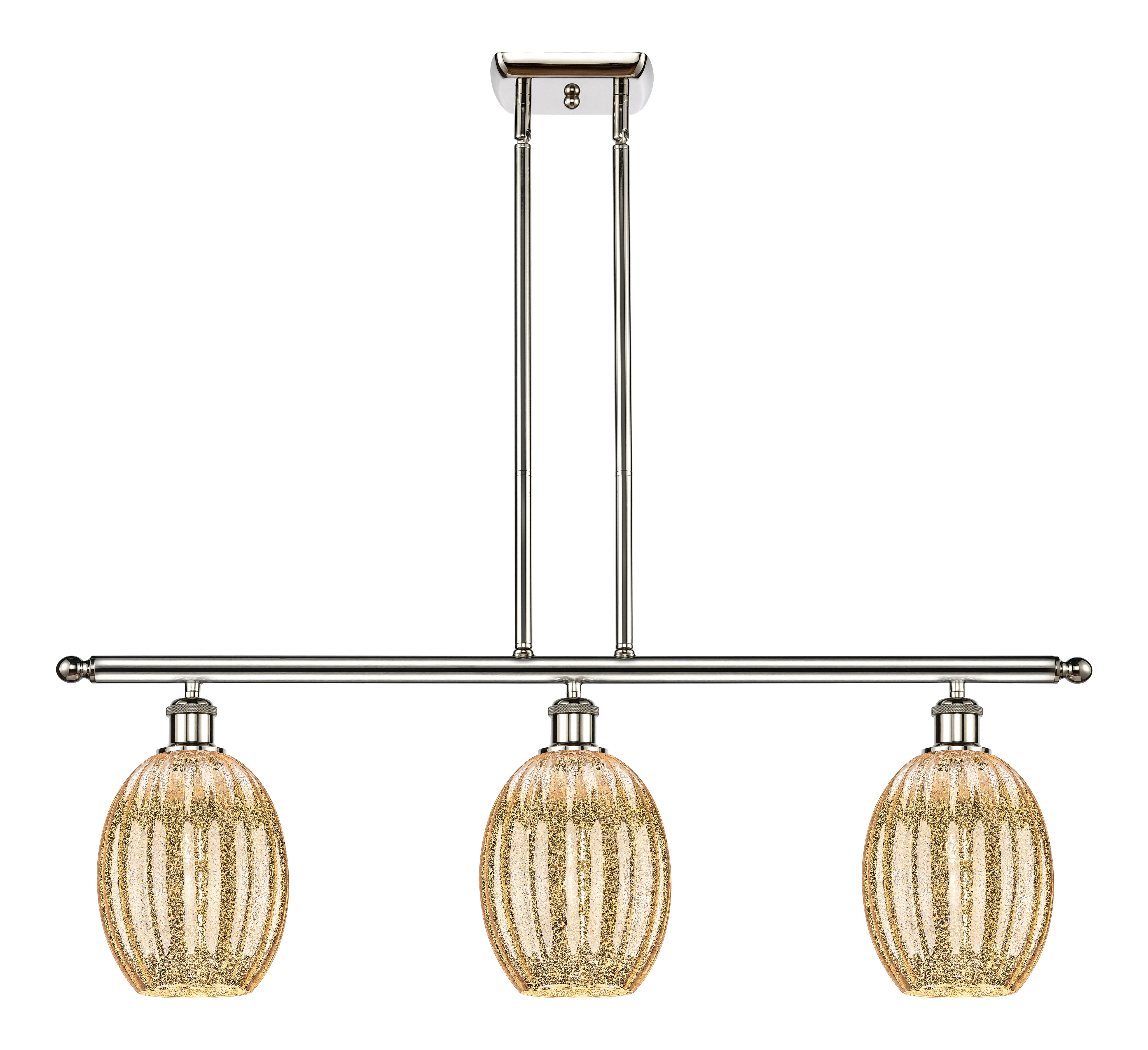 Ballston Island Light Cast Brass Finish