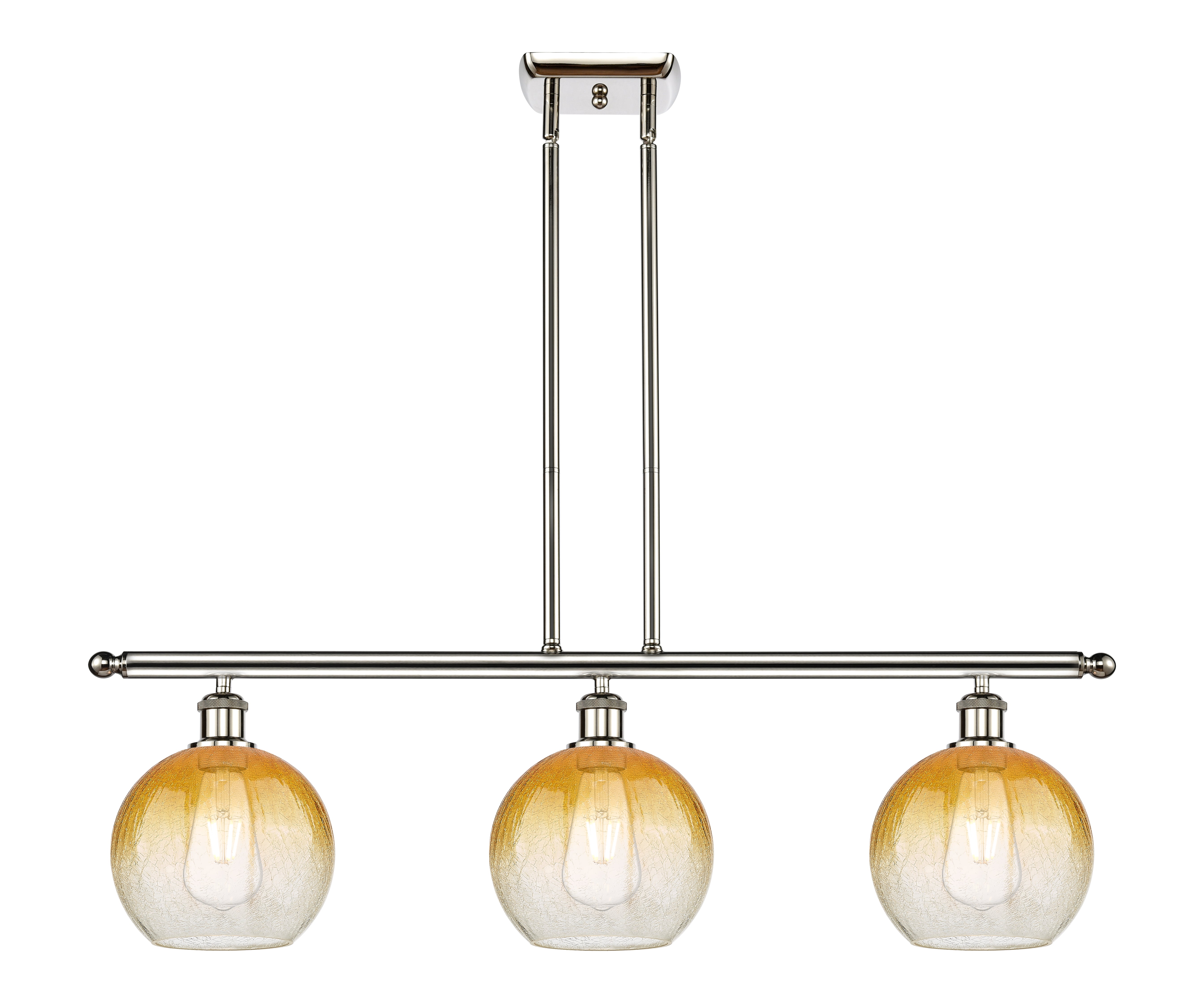 Ballston Island Light Cast Brass Finish