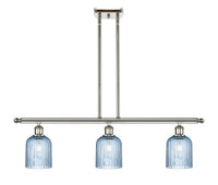 Bridal Veil 36-Inch 3-Light Stem-Hung Island Light 5-Inch Shade