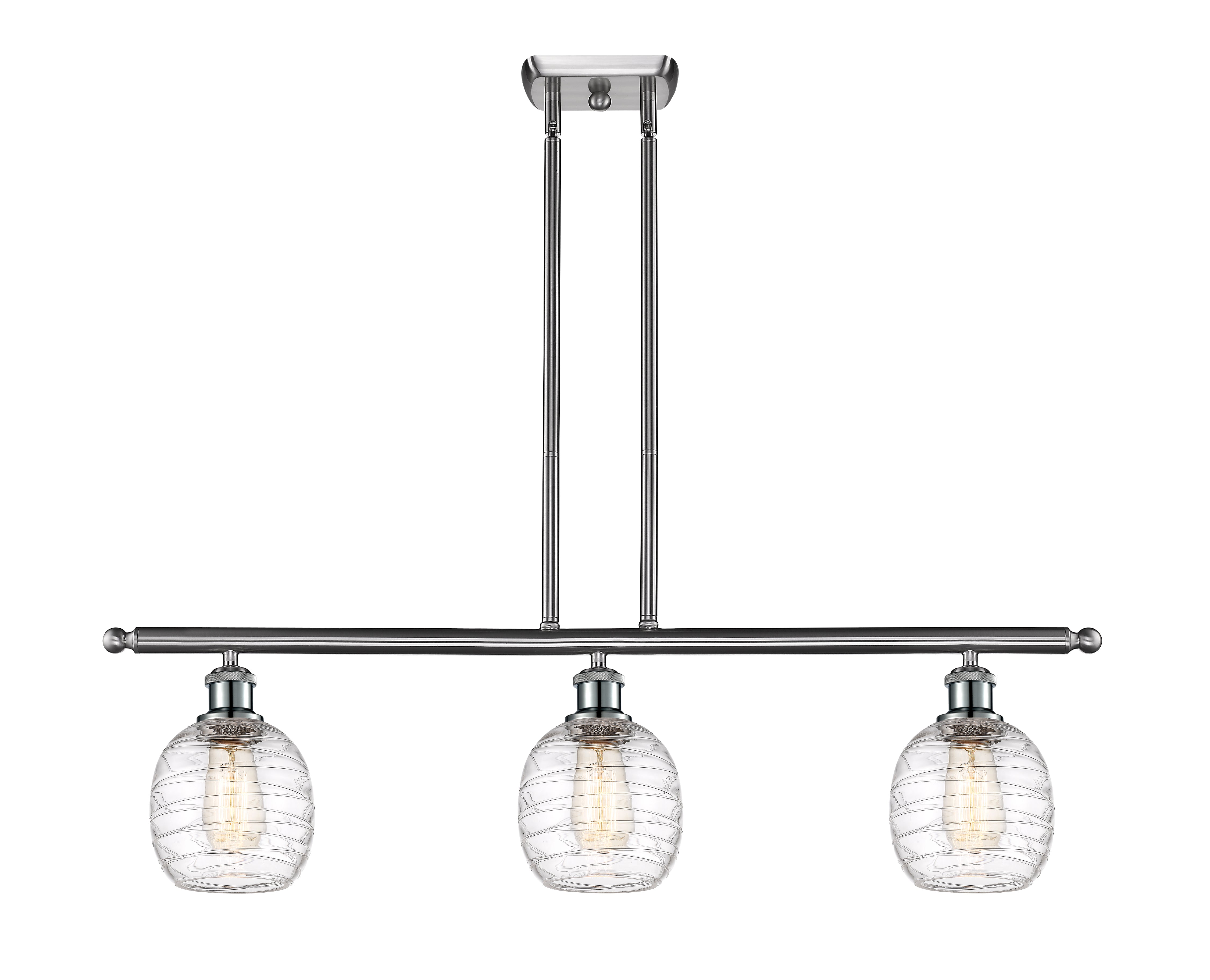 Ballston Island Light Cast Brass Finish