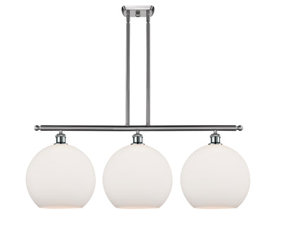 Ballston Island Light Cast Brass Finish