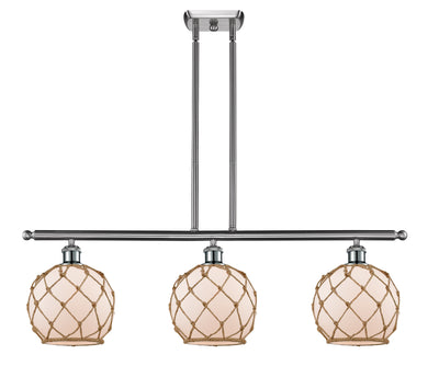 Ballston Island Light Cast Brass Finish