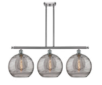 Athens Deco Swirl 39-Inch 3-Light Stem-Hung Island Light