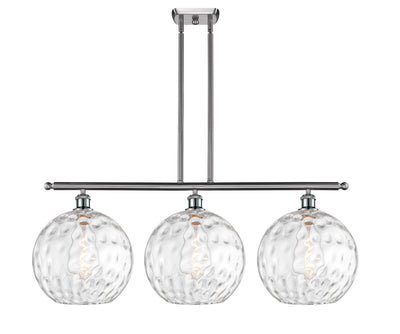 Ballston Island Light Cast Brass Glass