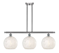 37-Inch 3-Light Stem-Hung Island Light 12.25-Inch High Sloped-Ceiling Compatible