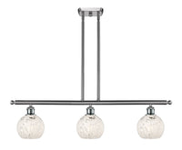 36-Inch 3-Light Stem-Hung Island Light 8.5-Inch High Sloped-Ceiling Compatible