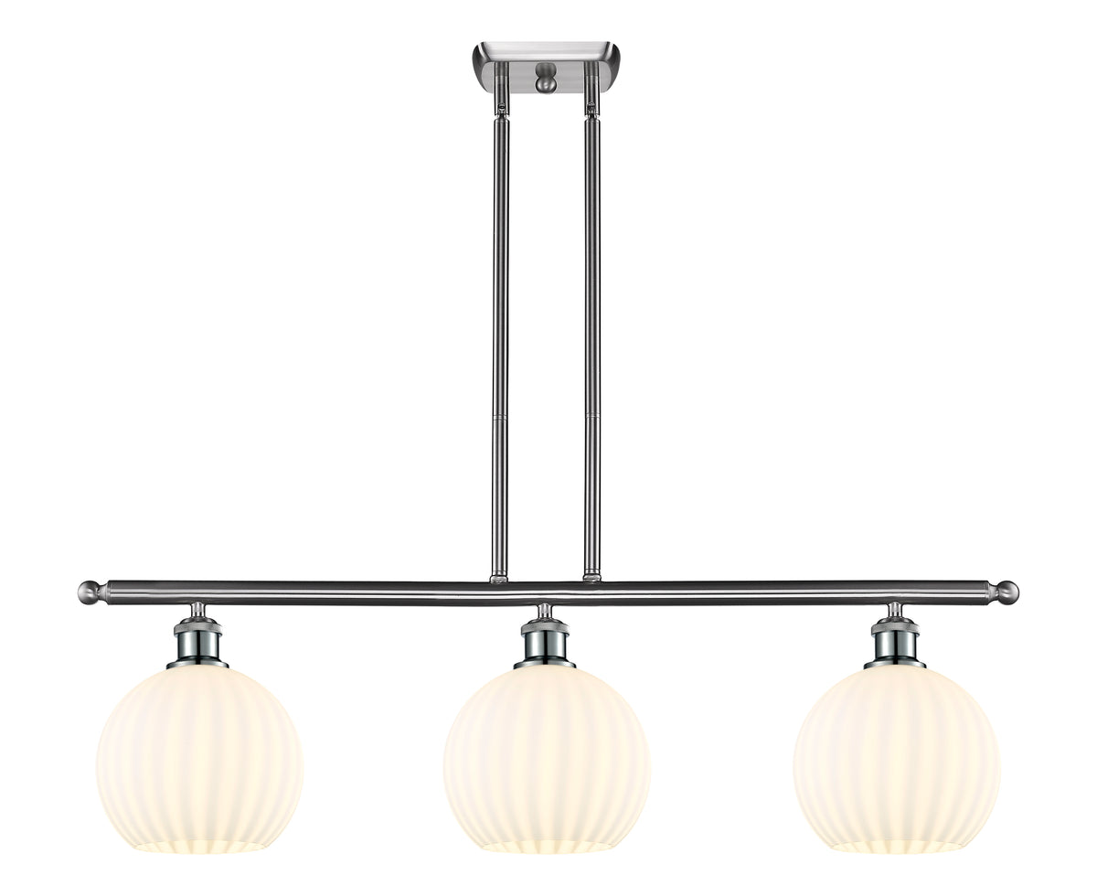 36-Inch 3-Light Stem-Hung Island Light 10.5-Inch High