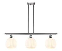 36-Inch 3-Light Stem-Hung Island Light 10.5-Inch High
