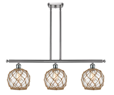 Ballston Island Light Cast Brass Finish