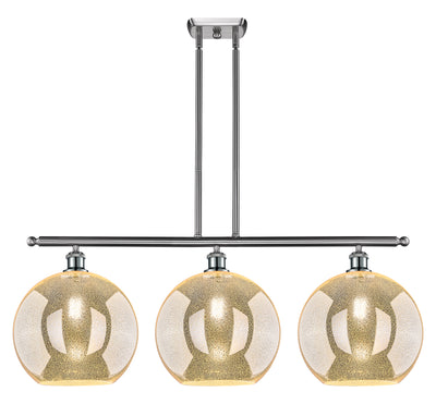 Ballston Island Light Cast Brass Finish