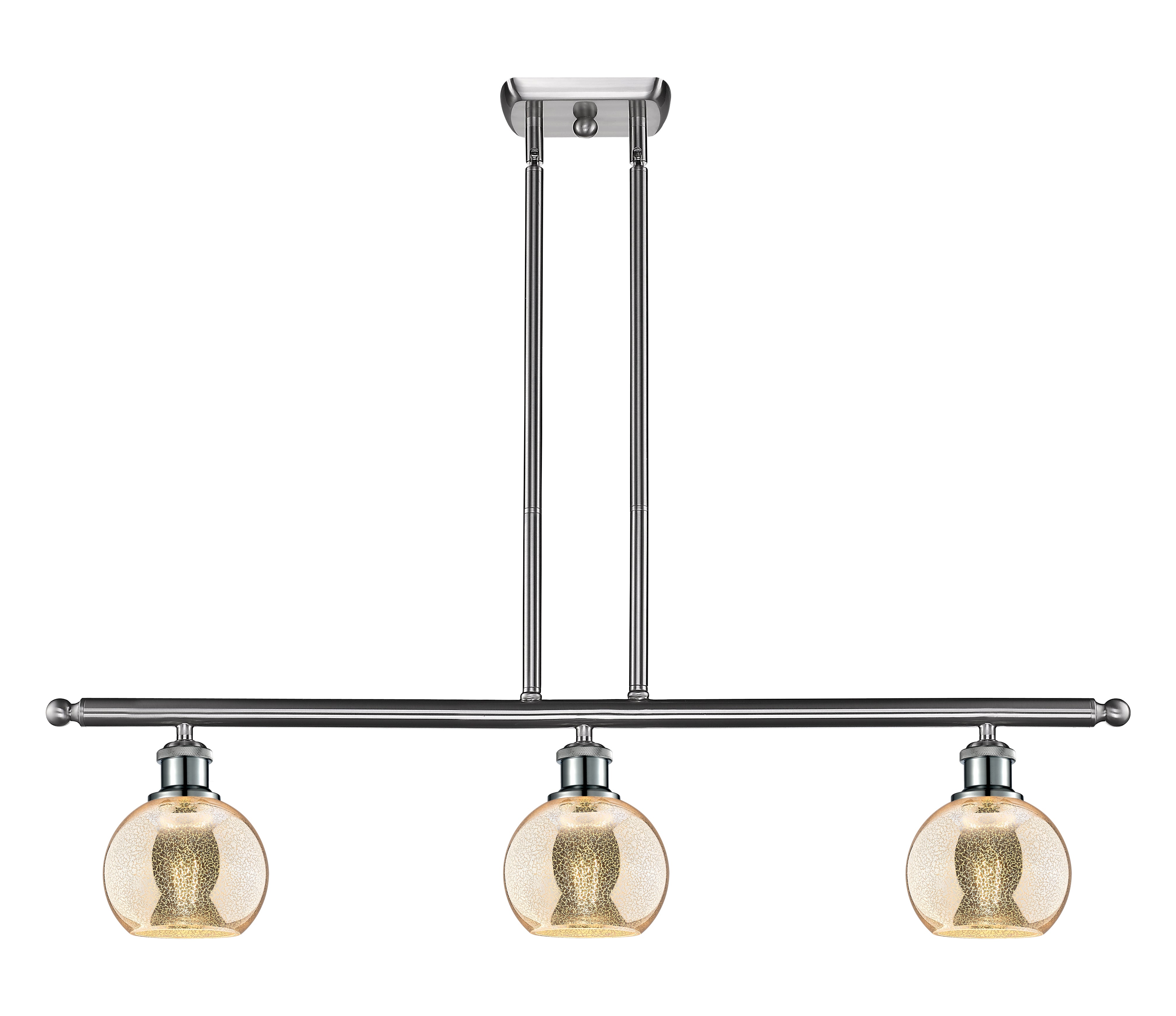 Ballston Island Light Cast Brass Finish