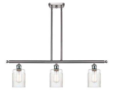 Ballston Island Light Cast Brass Glass Steel