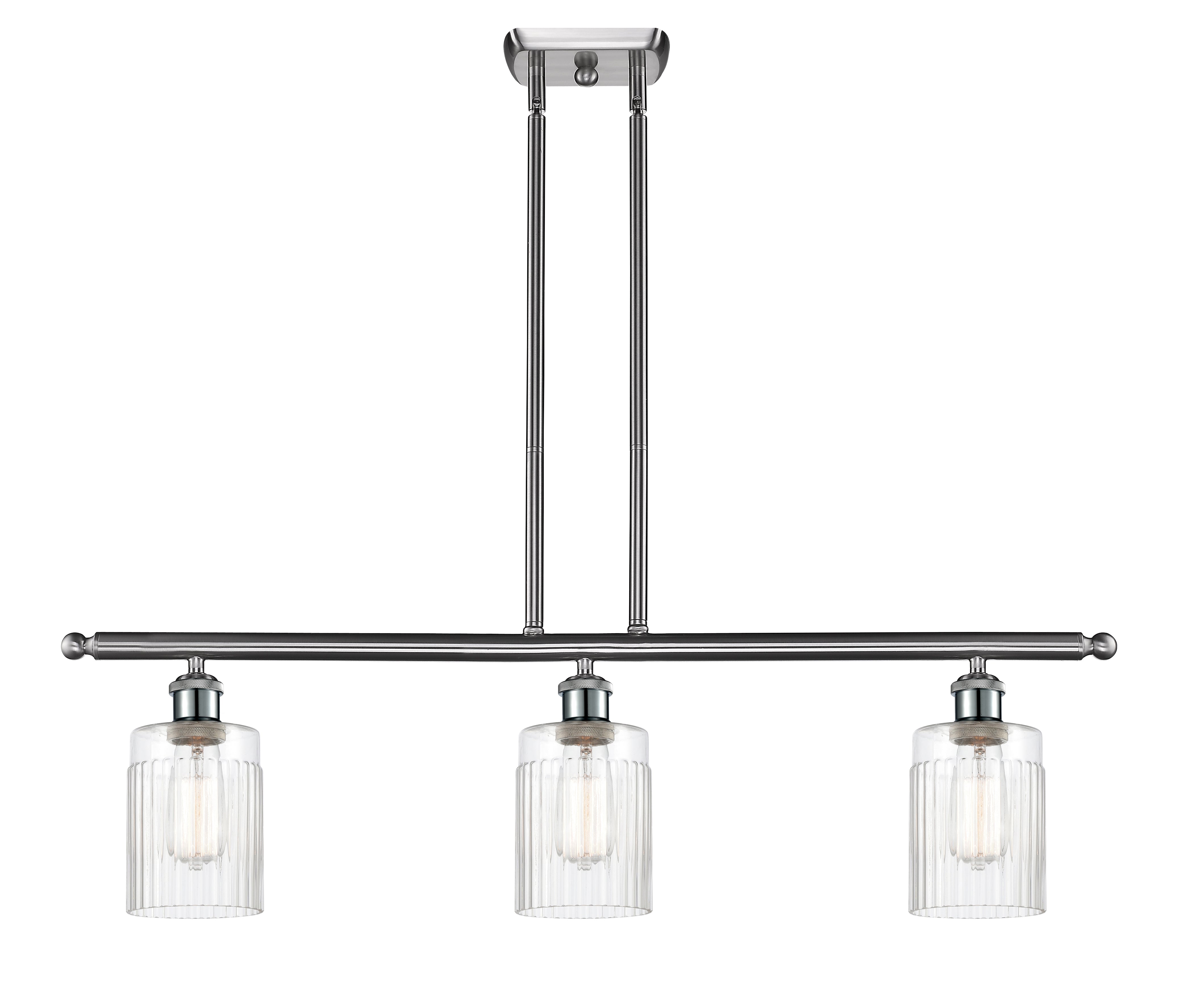 Ballston Island Light Cast Brass Glass Steel