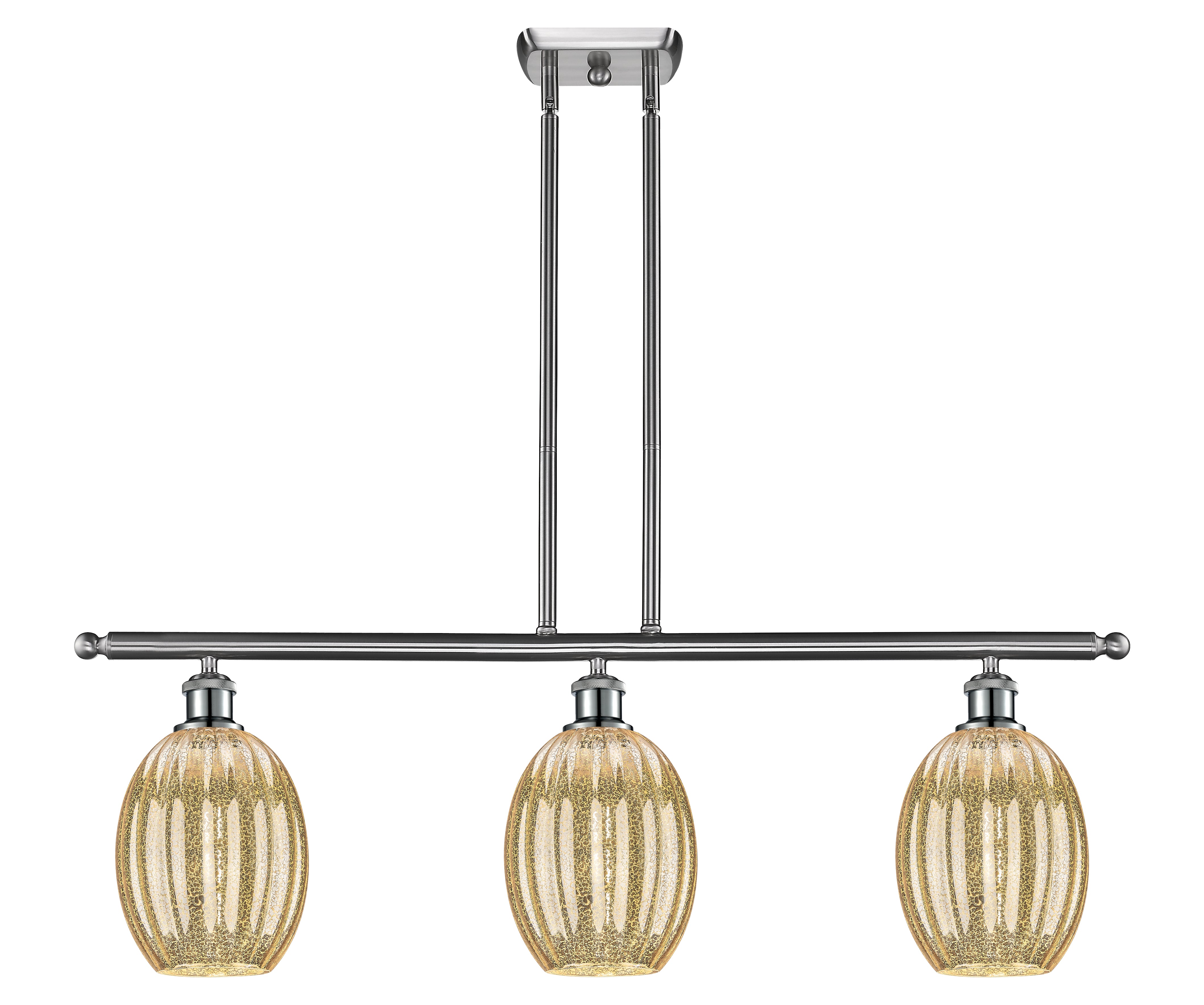 Ballston Island Light Cast Brass Finish