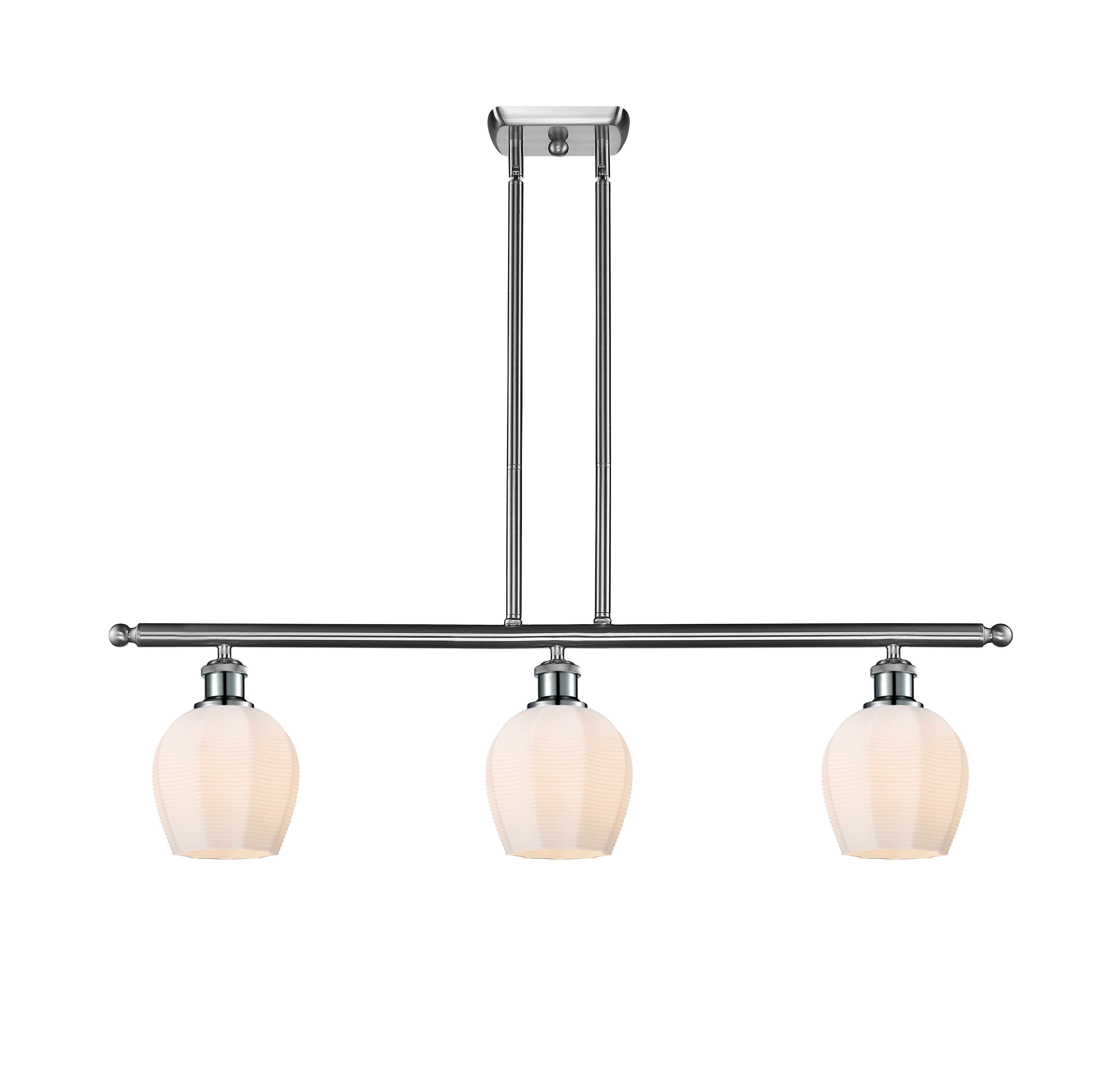 Ballston Island Light Cast Brass Finish