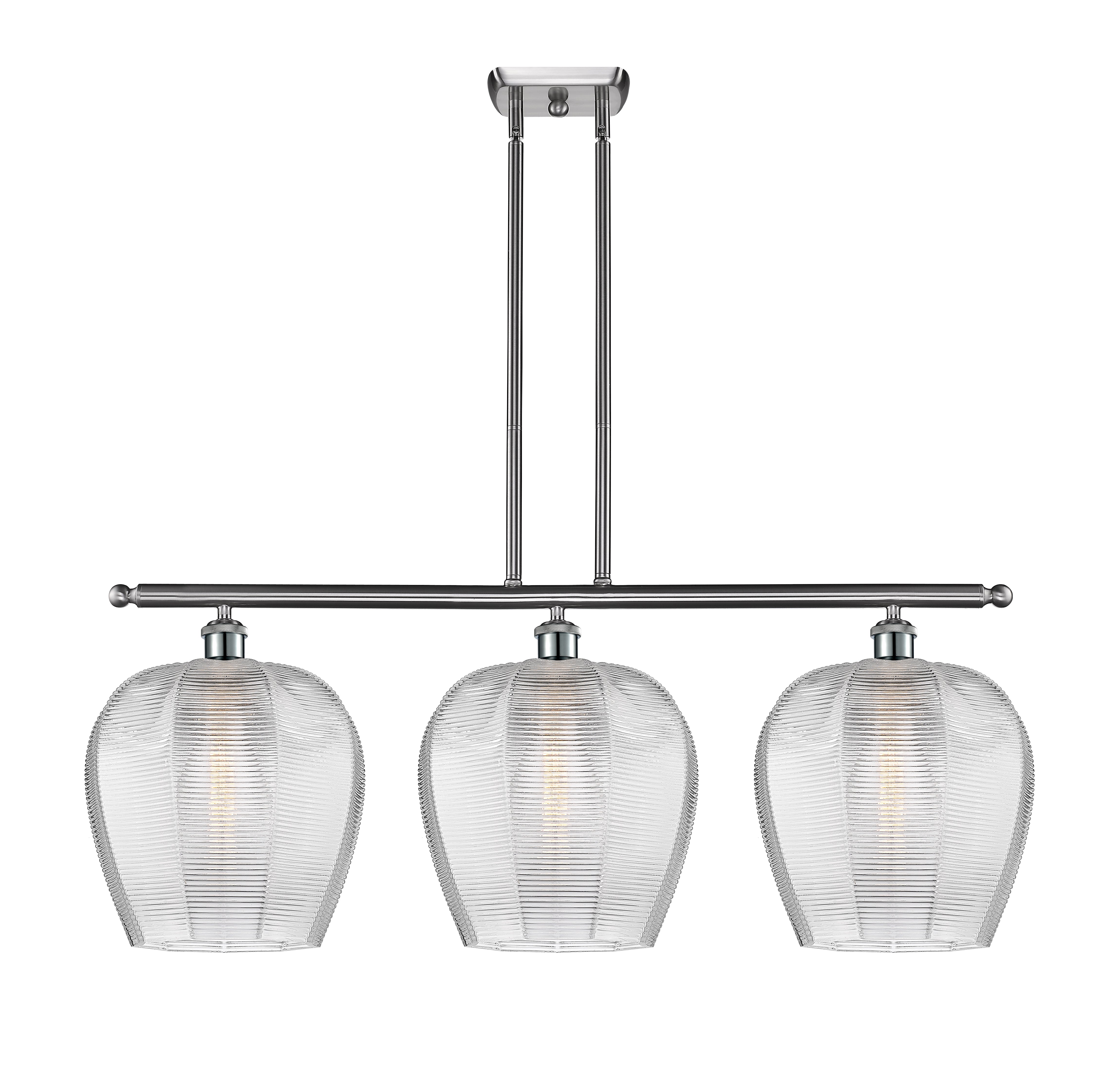 Ballston Island Light Cast Brass Finish