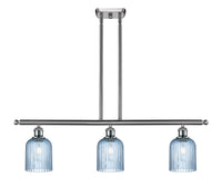 Bridal Veil 36-Inch 3-Light Stem-Hung Island Light 5-Inch Shade