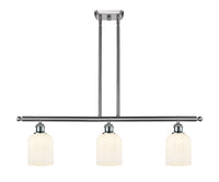 Bridal Veil 36-Inch 3-Light Stem-Hung Island Light 5-Inch Shade