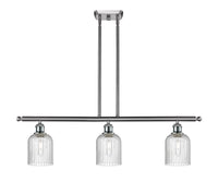 Bridal Veil 36-Inch 3-Light Stem-Hung Island Light 5-Inch Shade