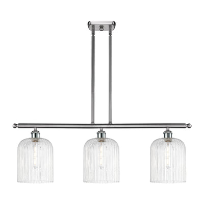 Ballston Island Light Cast Brass Steel Glass