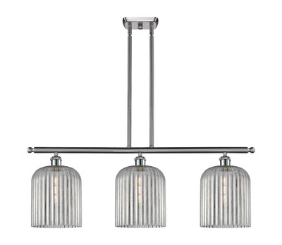 Ballston Island Light Cast Brass Steel Glass