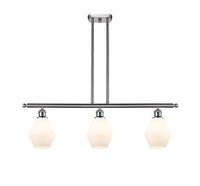 Cindyrella 36-Inch 3-Light Stem-Hung Island Light with LED Bulbs 10-Inch High