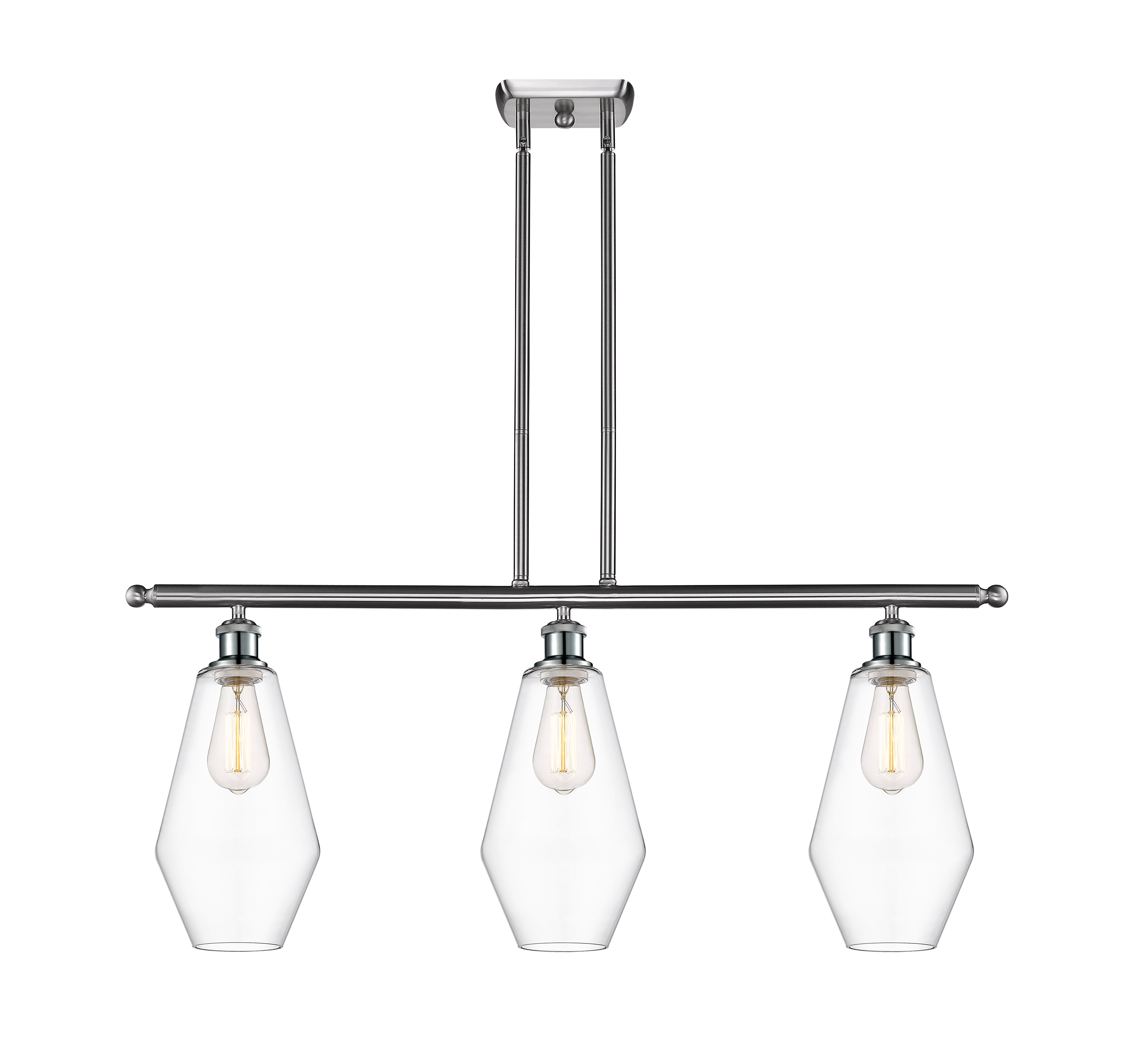 Ballston Island Light Cast Brass Finish