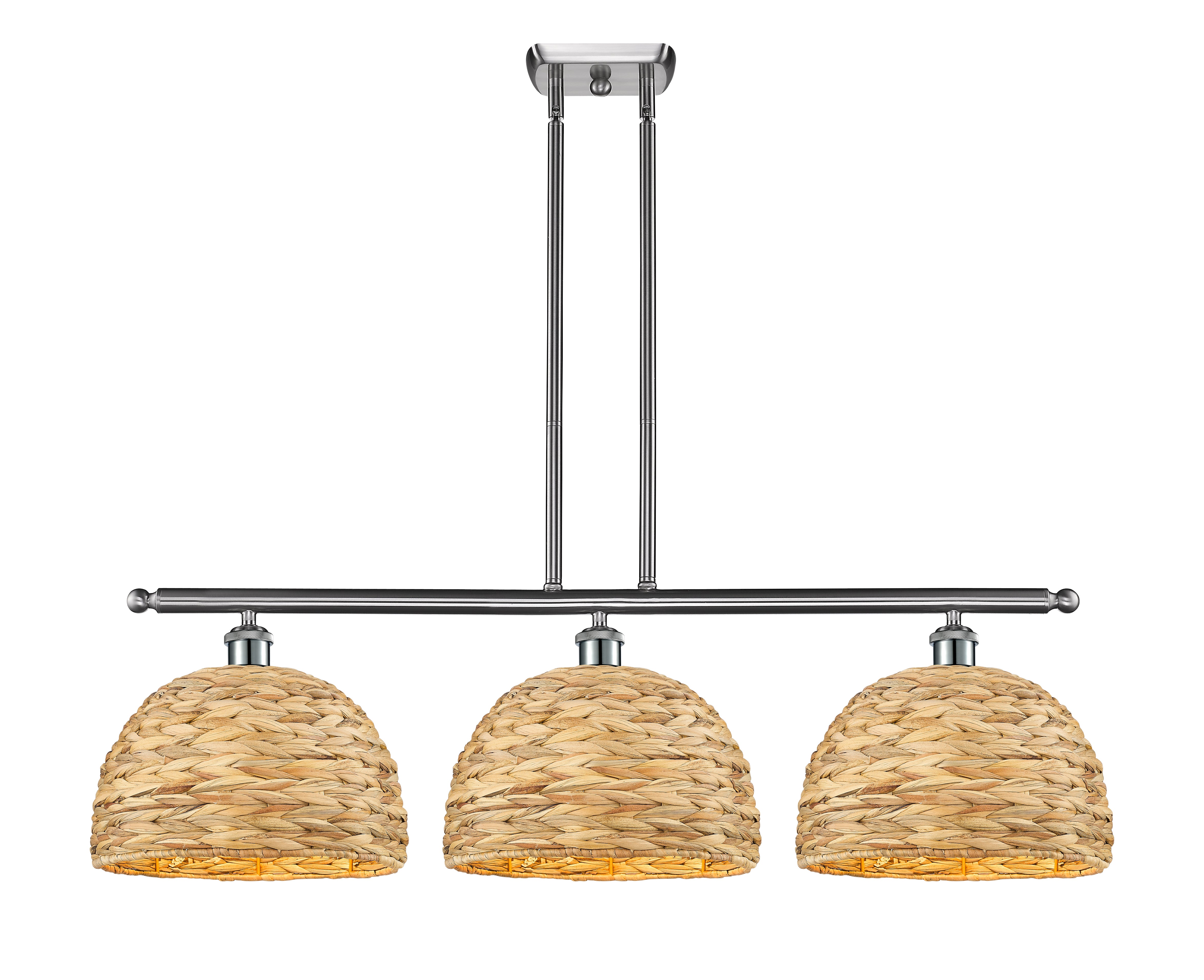 Ballston Island Light Cast Brass Woven