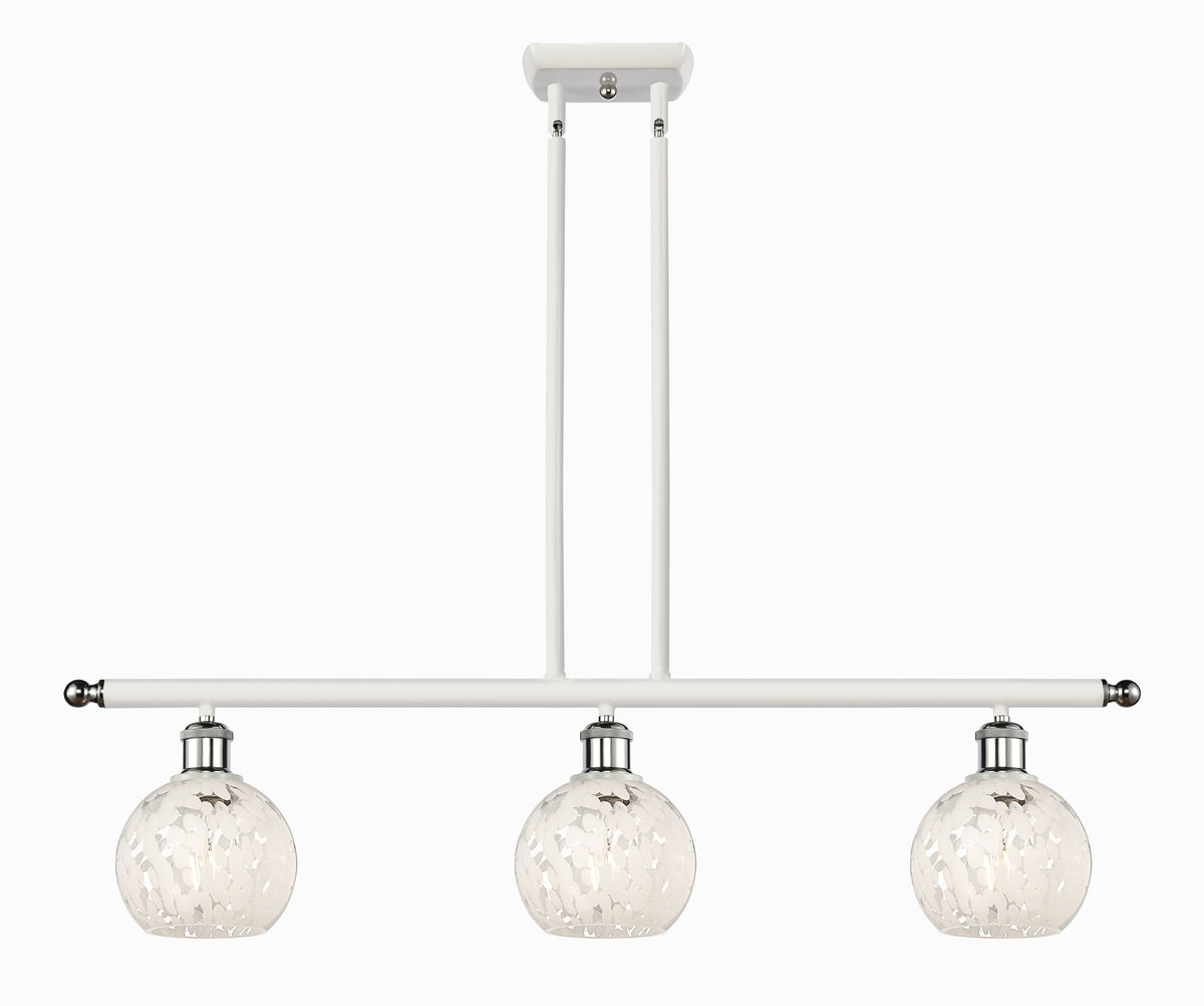 36-Inch 3-Light Stem-Hung Island Light 8.5-Inch High Sloped-Ceiling Compatible