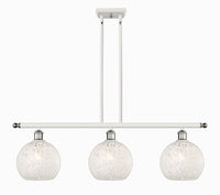 36-Inch 3-Light Stem-Hung Island Light 10.5-Inch High Sloped-Ceiling Compatible