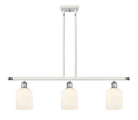 Bridal Veil 36-Inch 3-Light Stem-Hung Island Light 5-Inch Shade