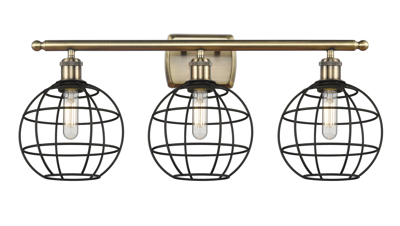 Ballston Industrial, Farmhouse, Restoration-Vintage, Traditional, Transitional  Muselet Bath Vanity Light